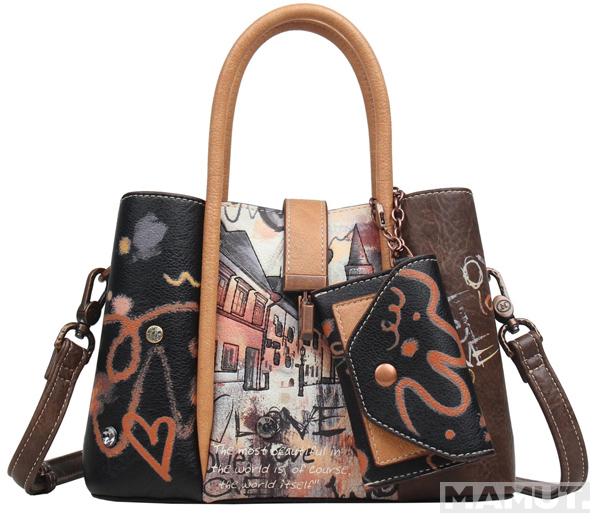 Ženska tašna JANET ART GALLERY 23 x 10 x 16 cm 