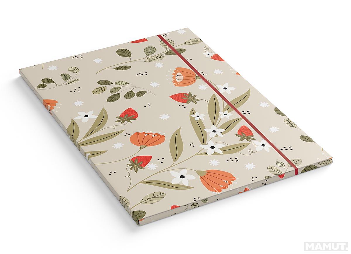 Fascikla sa gumom CVEĆE 25x34cm 