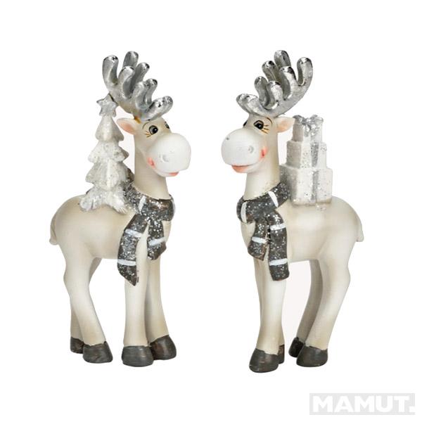 Novogodišnja figura VESELI LOS 11cm (Više vrsta) 