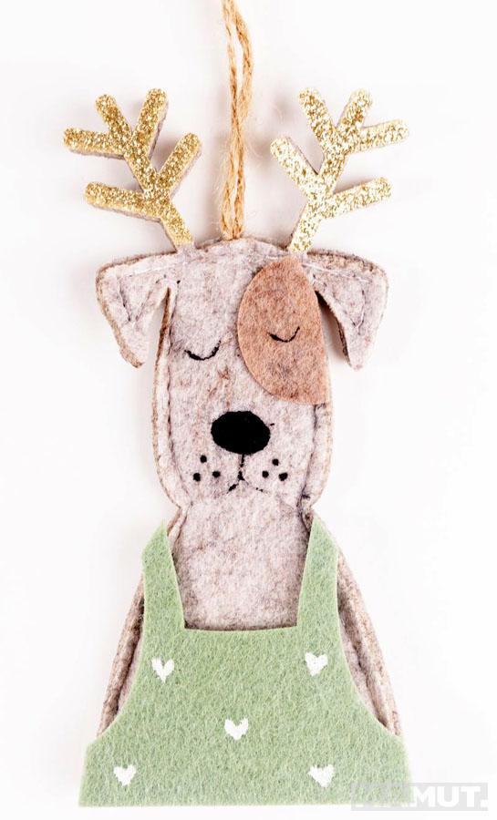 Novogodišnji ukras KUCA 14cm 