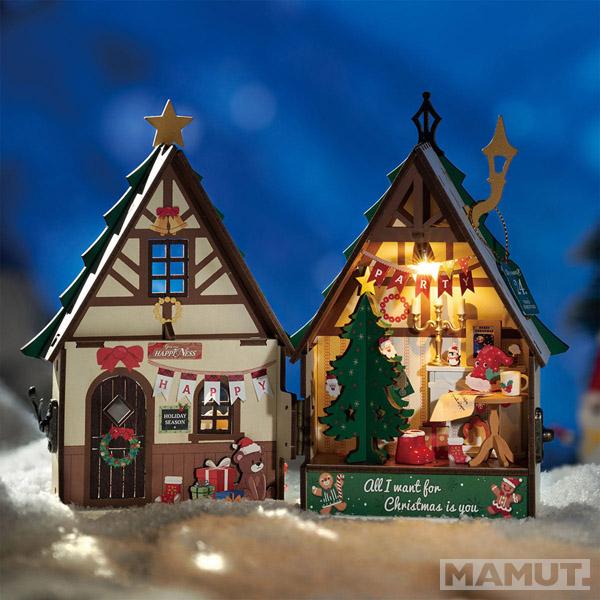 Novogodišnje 3D puzzle TWINKLING CHRISTMAS HOUSE 