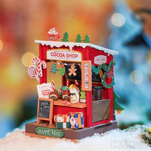 Novogodišnje 3D puzzle COCOA SHOP 