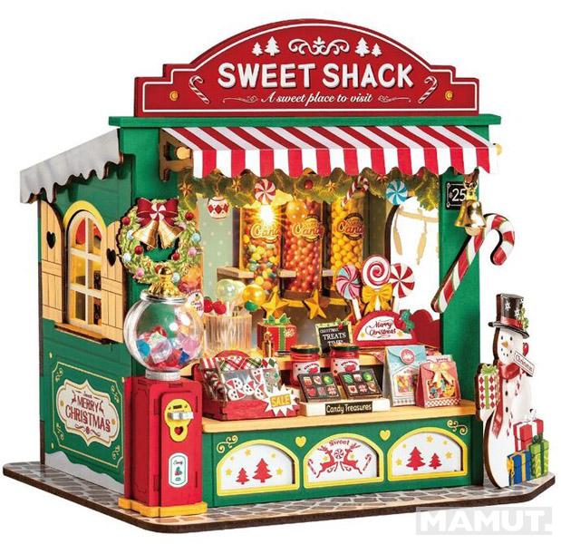 Novogodišnje 3D puzzle BOŽOĆNO CANDY SHOP 