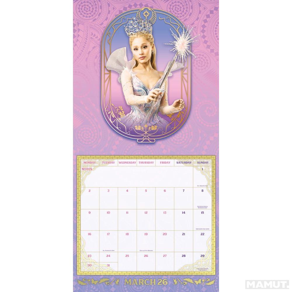 Kalendar 2026 WICKED MOVIE 