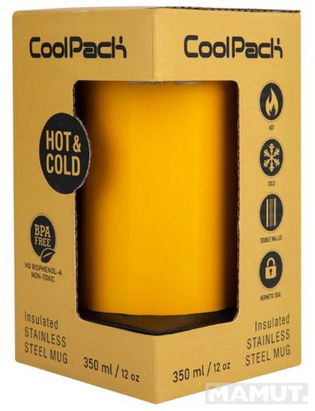 COOLPACK termo šolja MUSTARD 350ml 