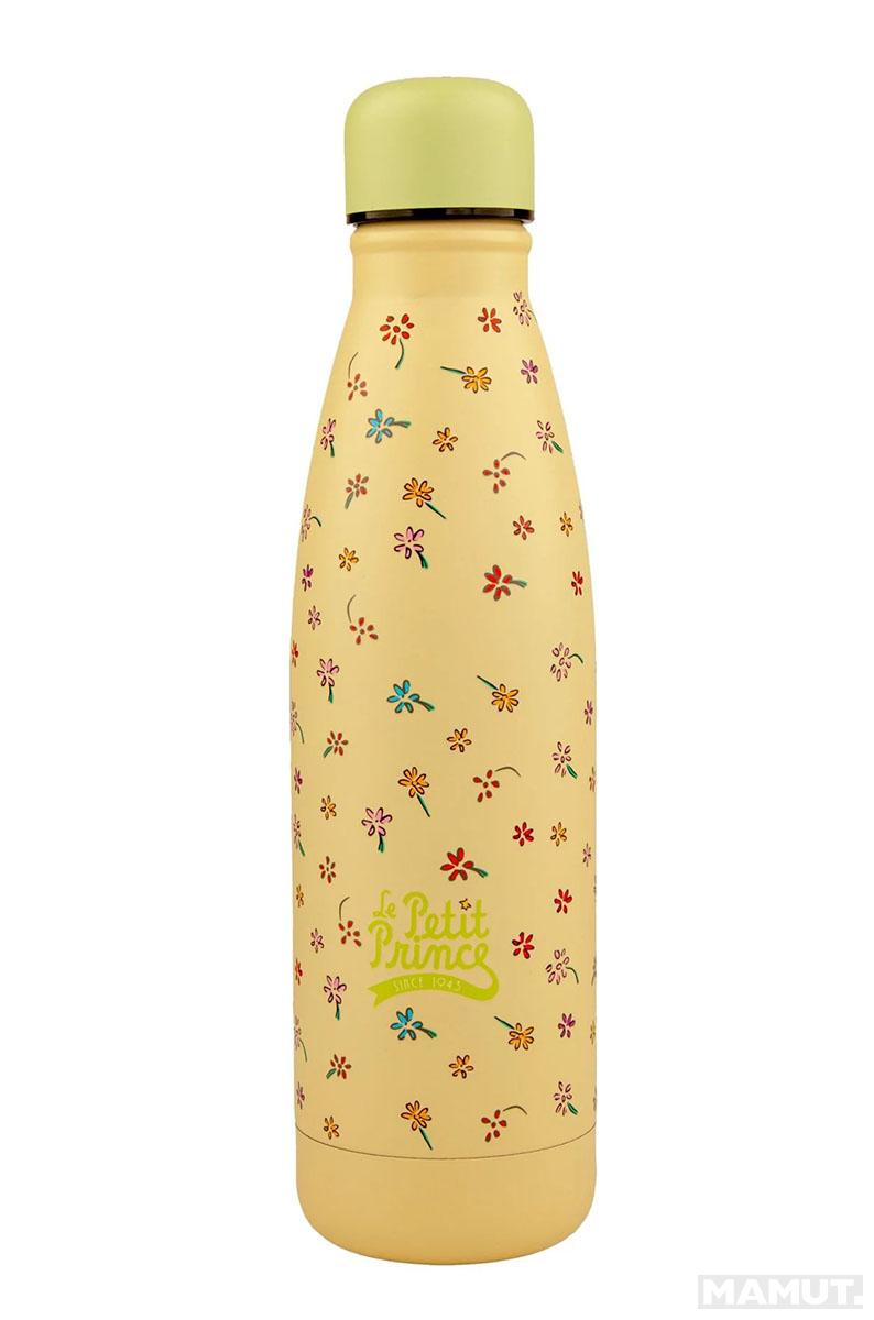 Metalna flašica za vodu 500ml THE LITTLE PRINCE - WILDFLOWER GARDEN 