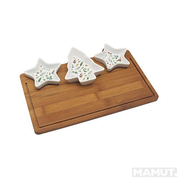 Činije sa poslužavnikom NOVA GODINA 