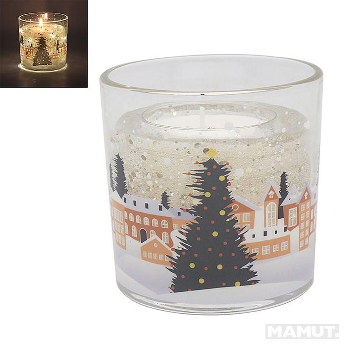 Ukrasna LED sveća NOVA GODINA Jelka 