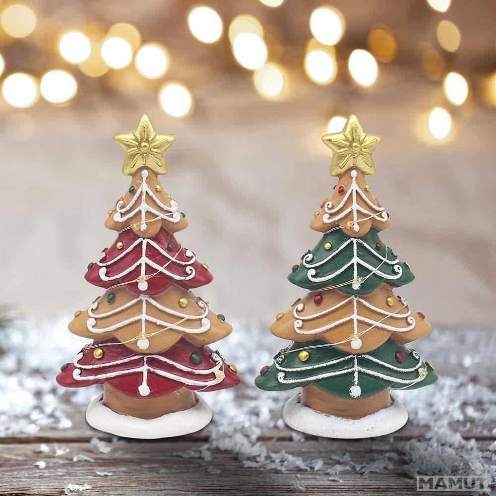 Novogodišnja LED dekoracija JELKICE (Više vrsta) 