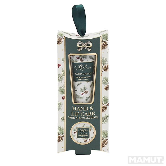 Balzam za usne i krema za ruke MADELAINE Bor i eukaliptus 