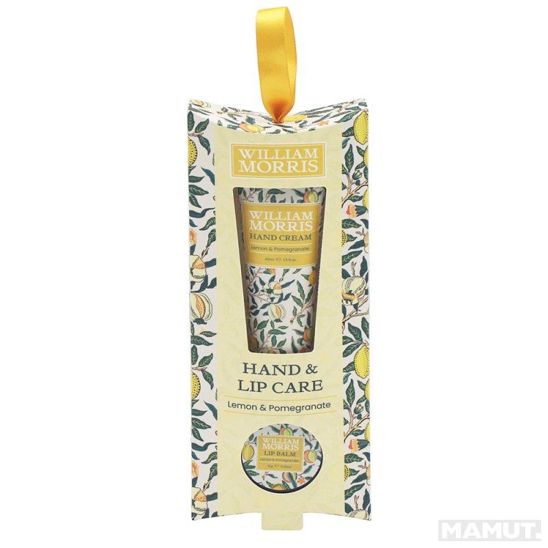 Balzam za usne i krema za ruke FRUITS William Morris 