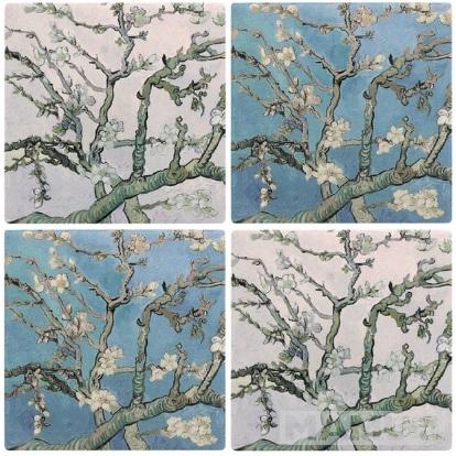 Set četiri podmetača ALMOND BLOSSOM 