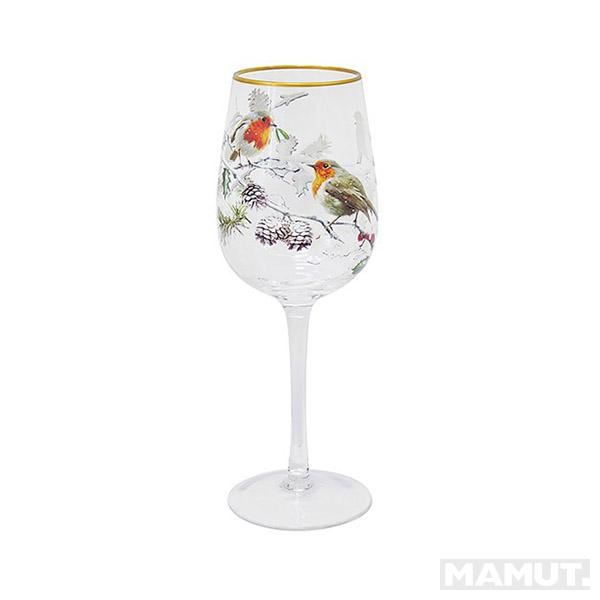 Novogodišnja čaša za vino CRVENDAĆ 