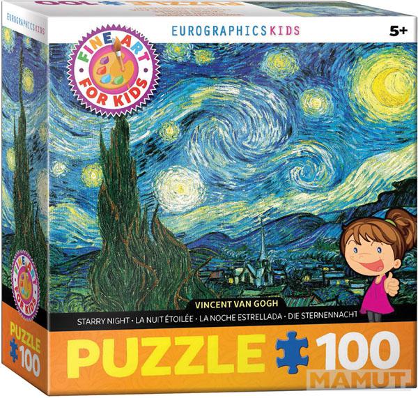 Puzzle za decu STARRY NIGHT 100kom 