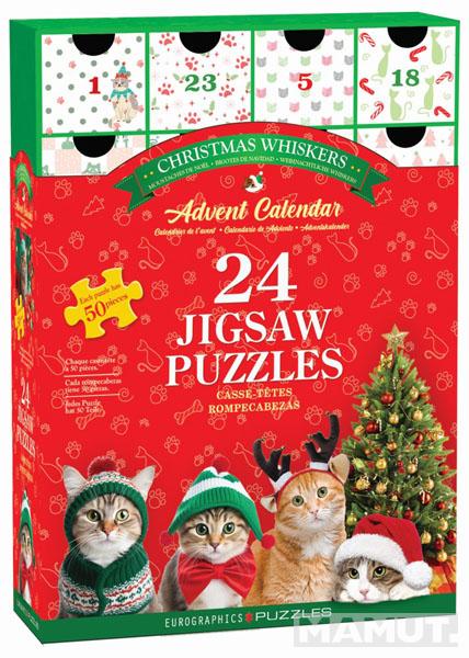 Advent kalendar - puzzle CHRISTMAS WHISKERS 