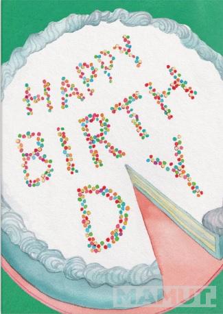 Rođendanska čestitka CAKE SLICE 