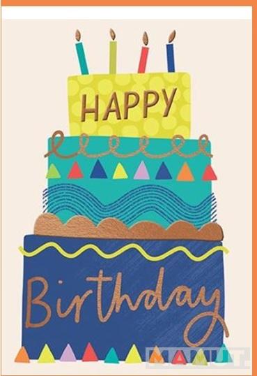Rođendanska čestitka BIRTHDAY CAKE 