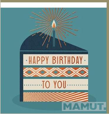 Rođendanska čestitka CAKE SLICE 