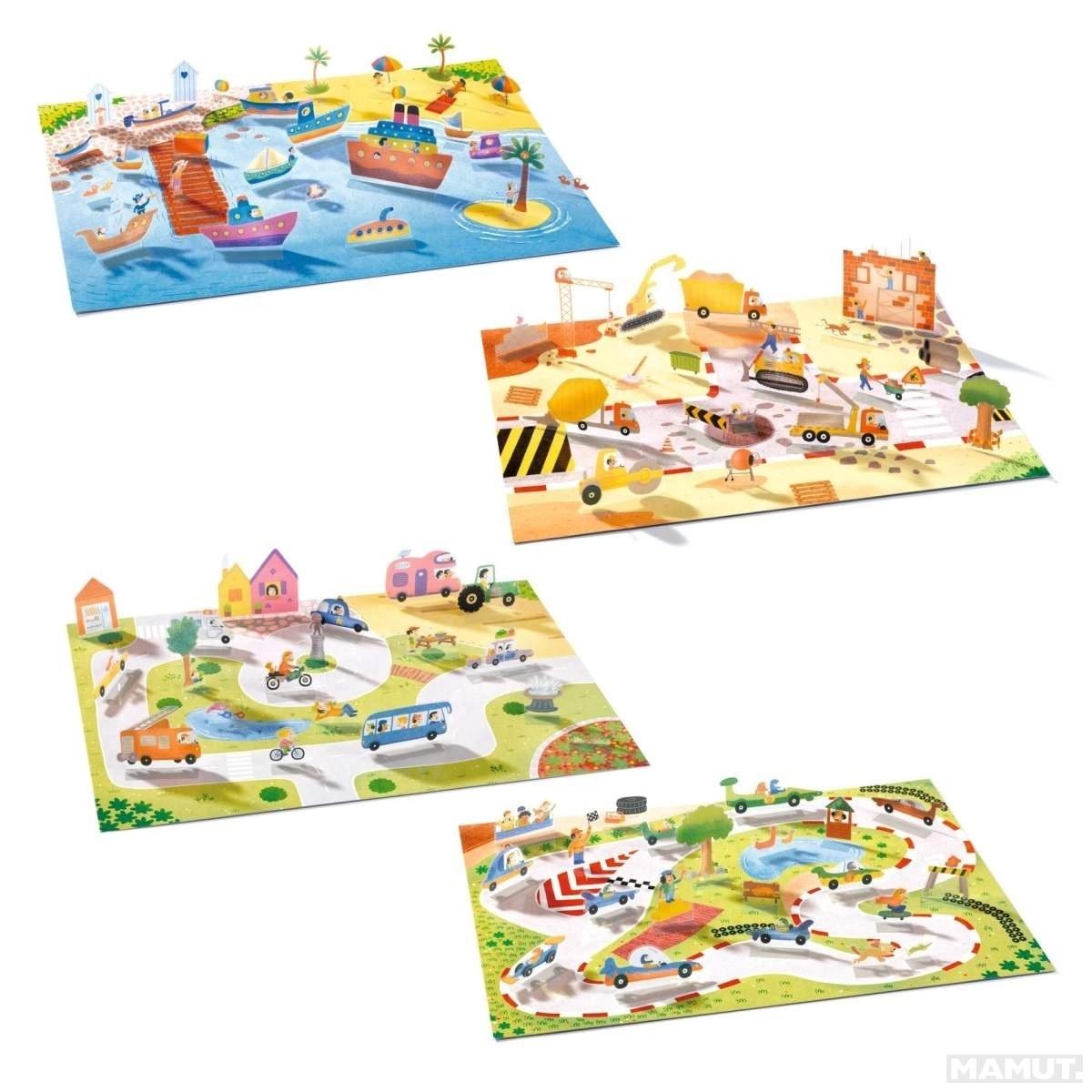 Igra sa nalepnicama VOZILA 