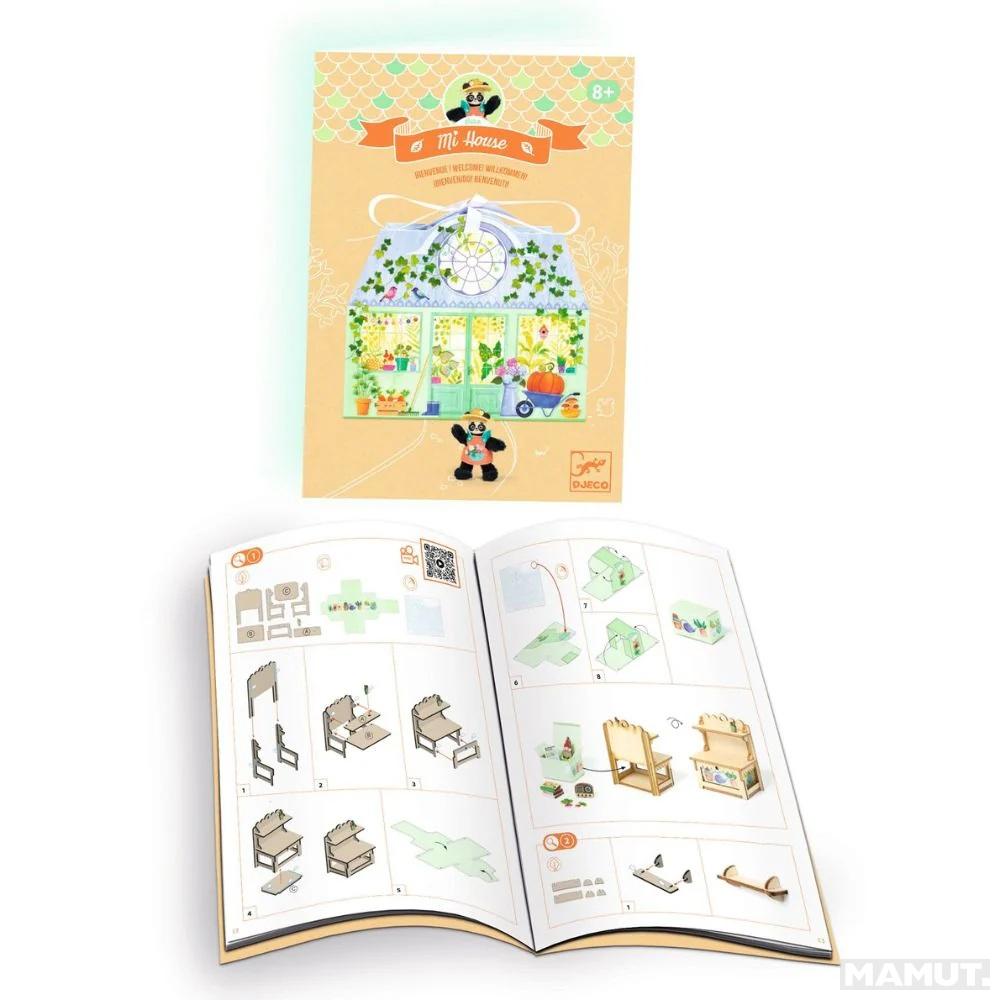 Kućica za igranje - PANDA OLIVE 