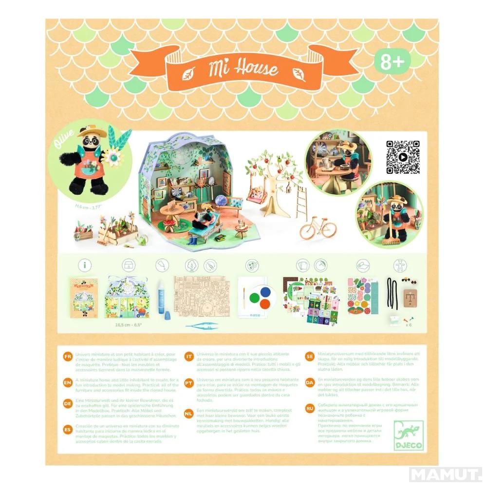 Kućica za igranje - PANDA OLIVE 