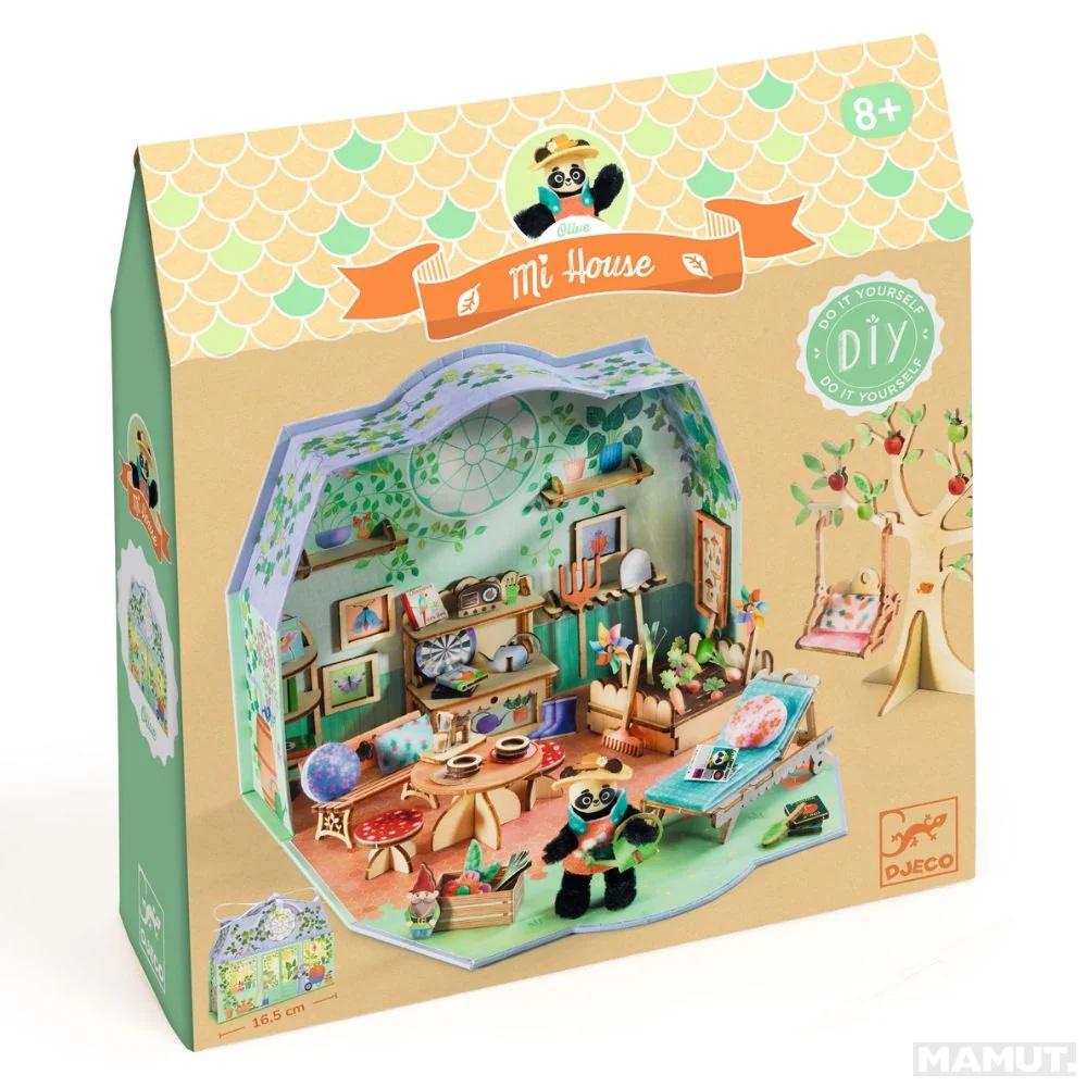 Kućica za igranje - PANDA OLIVE 