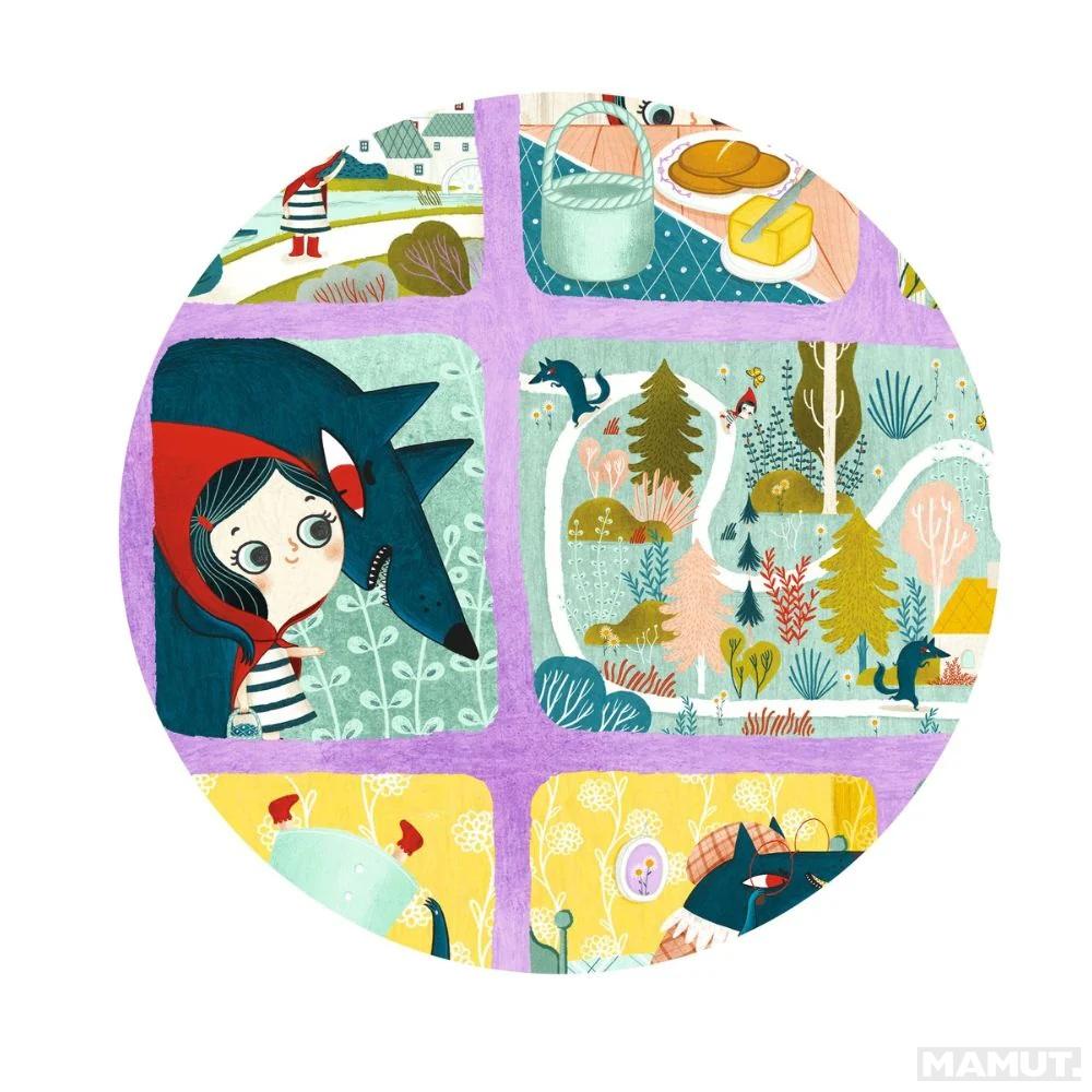 Puzzle za decu 35 - CRVENKAPA 