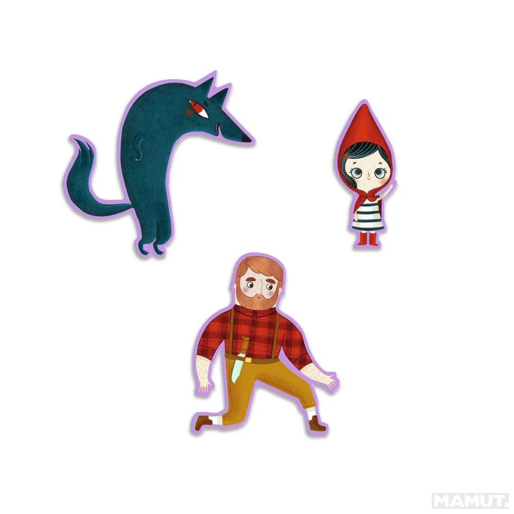 Puzzle za decu 35 - CRVENKAPA 