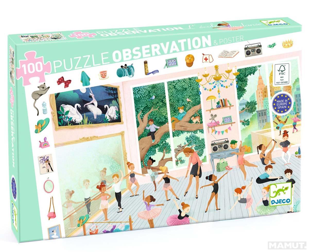 Puzzle za decu 100 - ŠKOLA PLESA 