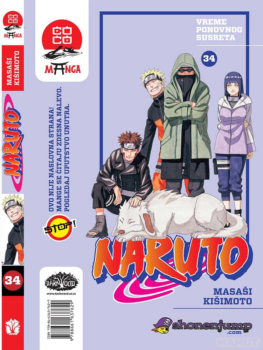 NARUTO 34 Vreme ponovnog susreta 