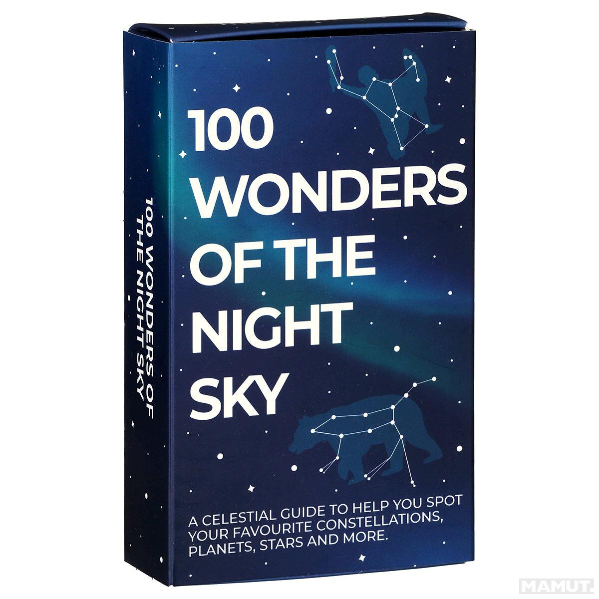 Kartice 100 činjienica o SVEMIRU - WONDERS OF THE NIGHT SKY 