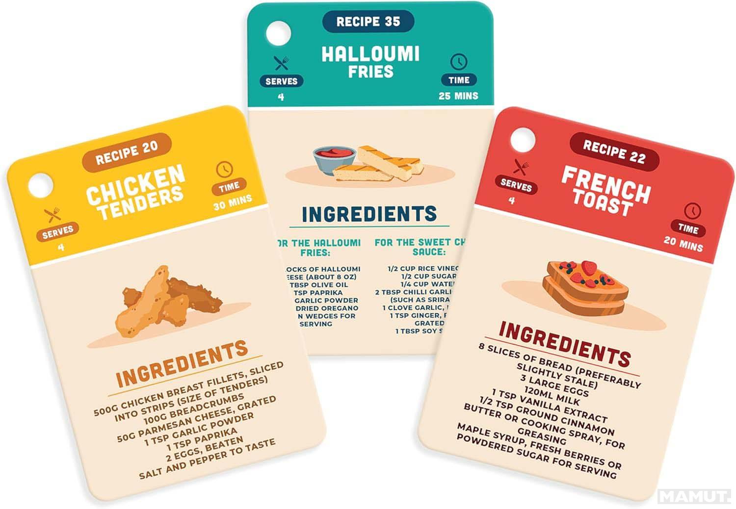 50 kartica sa receptima za AIR FRYER - 