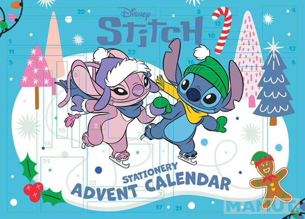 Advent kalendar - školski set LILO AND STITCH 
