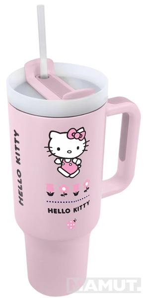 HELLO KITTY putna šolja PINK 1200ml 