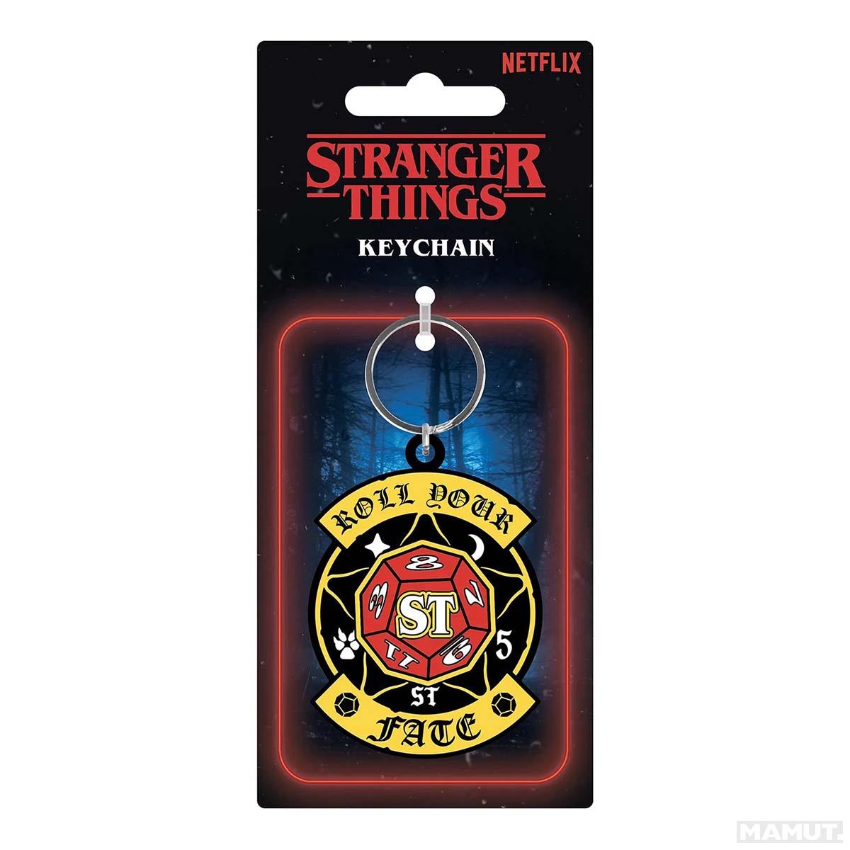 Privezak za ključeve STRANGER THINGS Spin Your Fate 