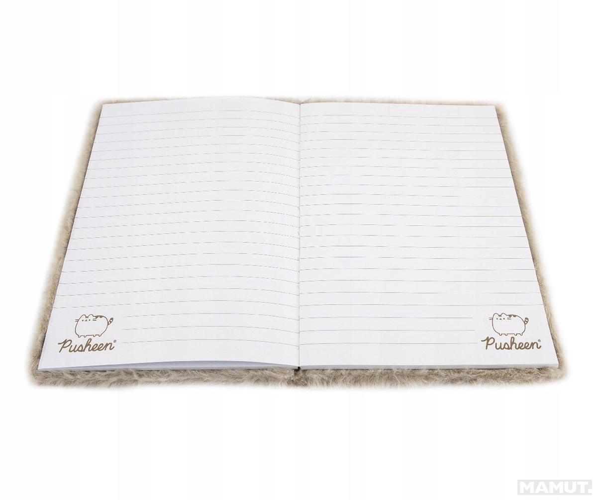 Plišani notes A5 PUSHEEN Playful 