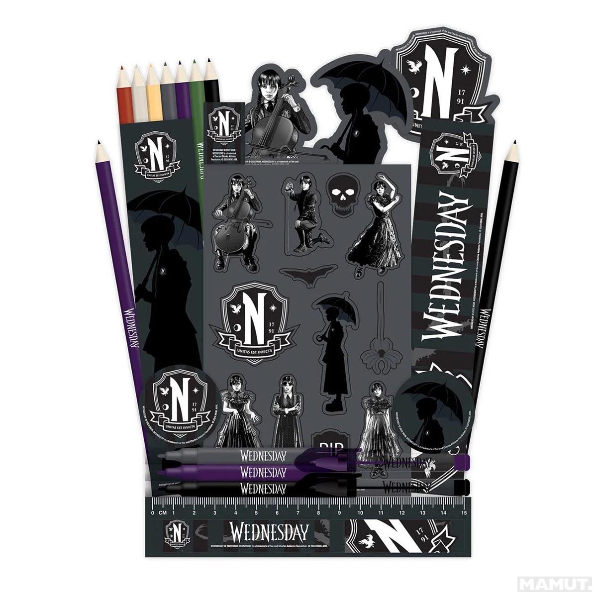 Advent kalendar i školski set WEDNESDAY 