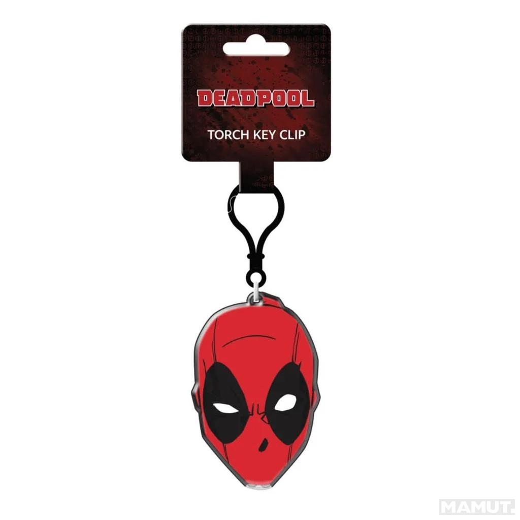 Privezak za ključeve sa lampicom DEADPOOL 