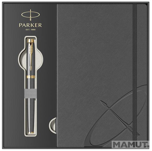PARKET poklon set Royal Im Grey GT Roler + Notes 