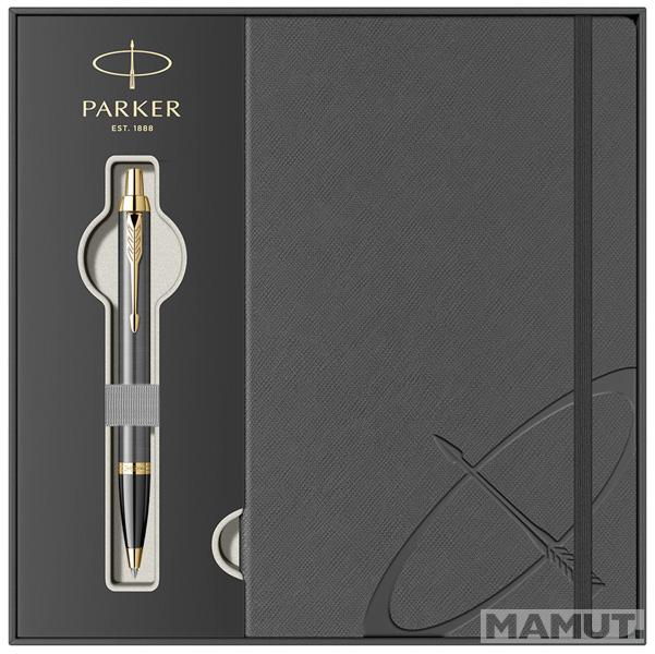 PARKER poklon set Royal Im Grey GT Hemijska + Notes 