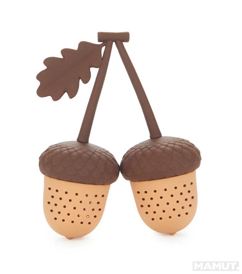 Dupli silikonski infuzer za čaj ŽIR 