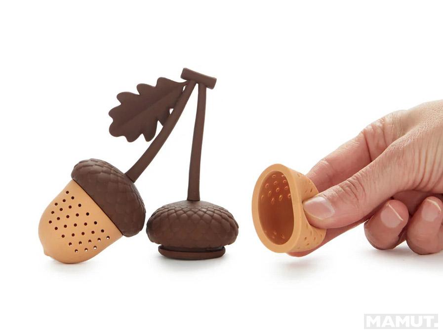 Dupli silikonski infuzer za čaj ŽIR 