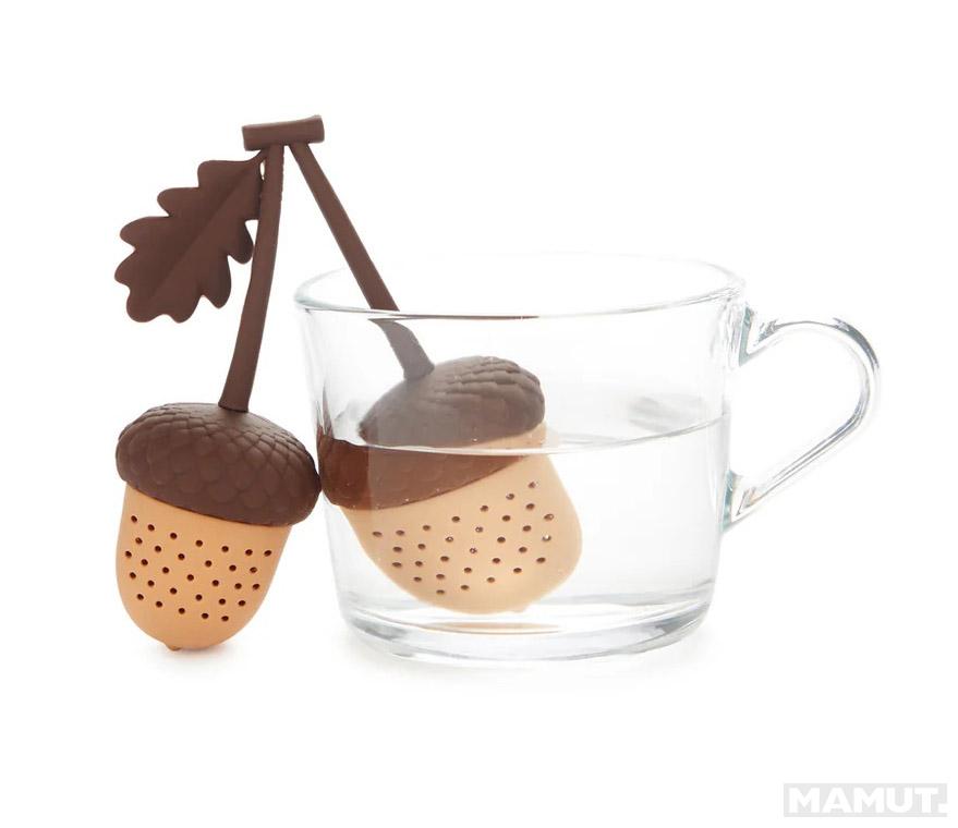 Dupli silikonski infuzer za čaj ŽIR 