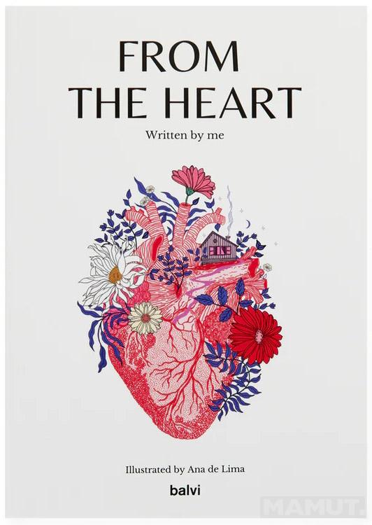 Notes A5 FROM THE HEART, 192 stranica na linije 