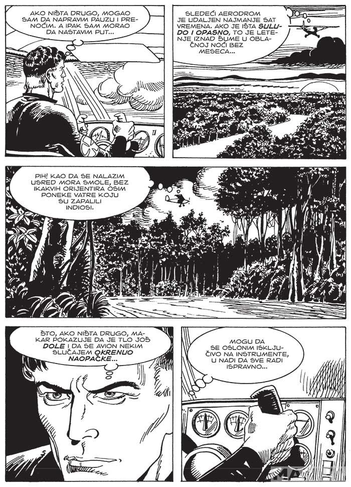 ZLATNA SERIJA 61 (KOR B) Mister No i Marti Misterija Bekstvo iz „Skajneta” 