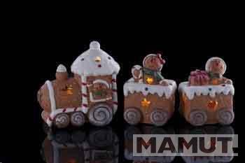 Keramička dekoracija NOVA GODINA 9x15x15cm 