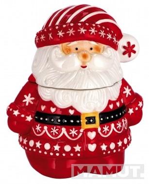 Keramička posuda DEDA MRAZ 16x13x19cm 