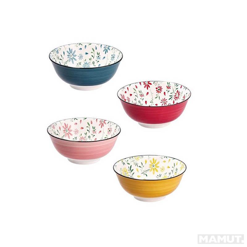 Keramička činija FIORI 19x4cm (više vrsta) 