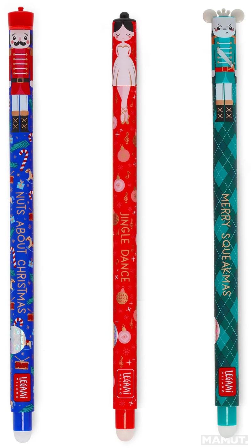 Set tri piši-briši hemijske olovke TRI VRSTE 