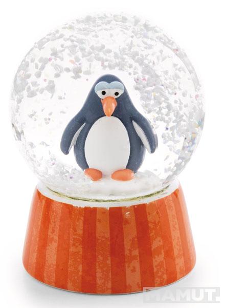 Novogodišnja staklena kugla  PINGVIN DŽORDŽ 